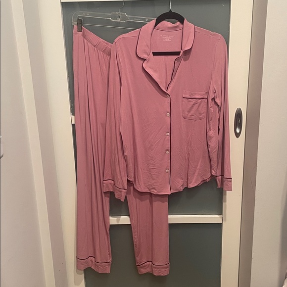 Victoria's Secret Pink Colored Modal Soft Long Pajama 2-pc Set, M, NWT - Picture 1 of 13